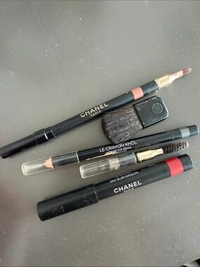 🗽❤️CHANEL Assorted Makeup - Le Crayon Khôl & Lip Pencil Set, Brow etc.